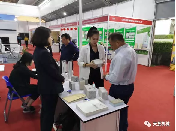 陽春三月，天意機(jī)械亮相2019年越南河內(nèi)建材展